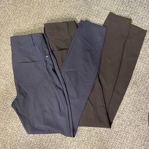 Two pair lululemon city sleek 5 pocket
